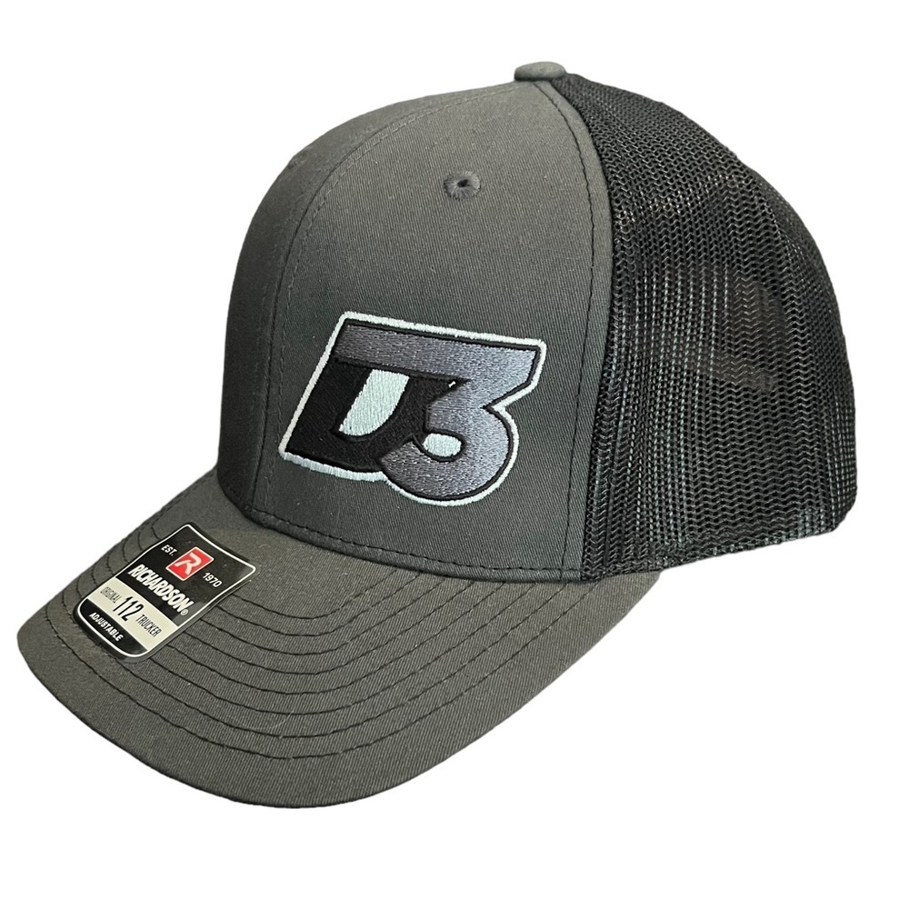 Richardson D3 Auto Baseball Cap / Trucker Style, OS, adjustable, NWT!​​